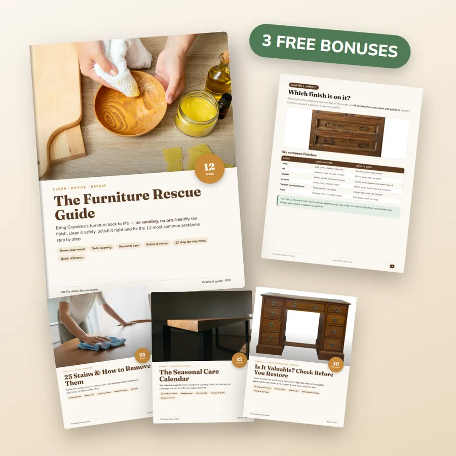 The Furniture Rescue Guide with its 3 bonuses